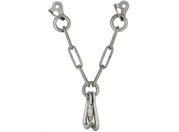 Fixe V-Belay station Draco+Draco screw 316l D10 - "V"-anker