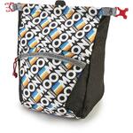 Moon Bouldering Chalk Bag Retro Stripe Black