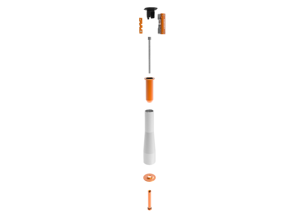 Granite Design Stash Tool system orange tapered 1,5" - 1 1/8" 