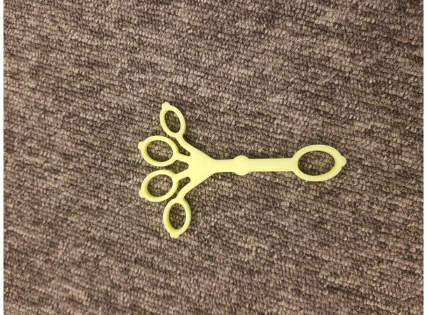 Metolius Grip Saver Plus reservestrikk hard - grå 