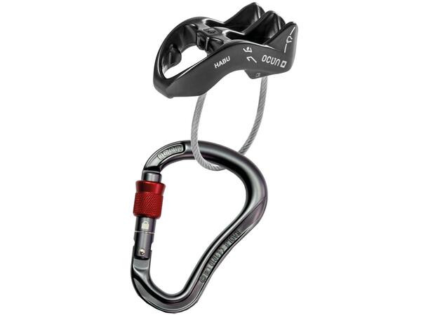 Ocun Belay Set Habu + Eagle screw anthracite