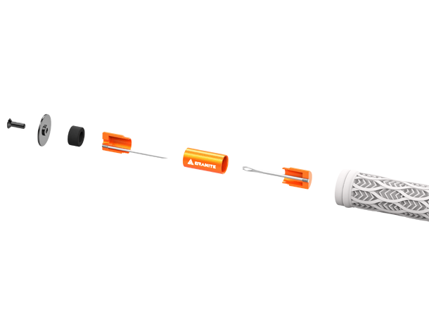 Granite Design Stash Tire Plug black punkteringsverktøy som lagres i styret 