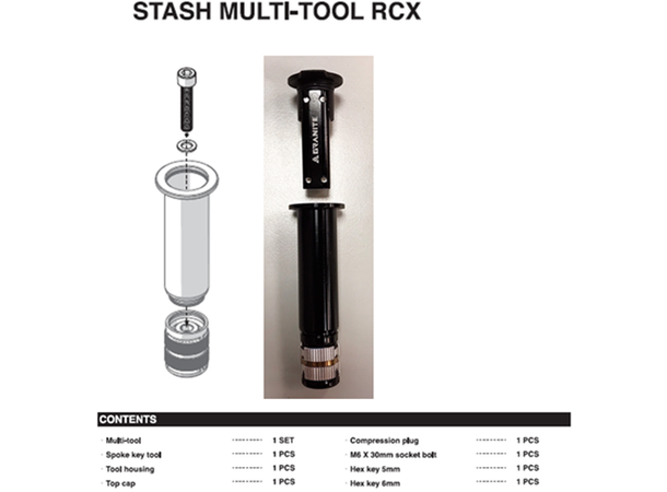 Granite Design Stash Tool system RCX orange 
