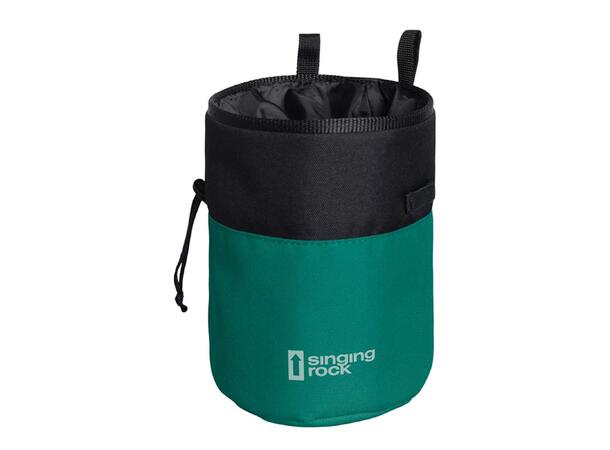 Singing Rock Duo Chalk Bag green/brown 