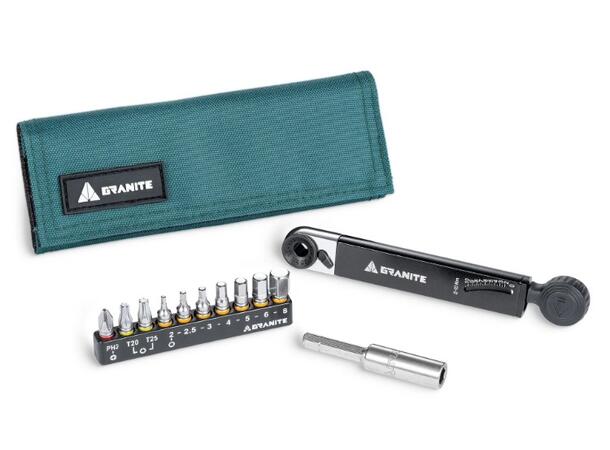 Granite Design ROCKnROLL TQ green mini momentnøkkel for sykkel 