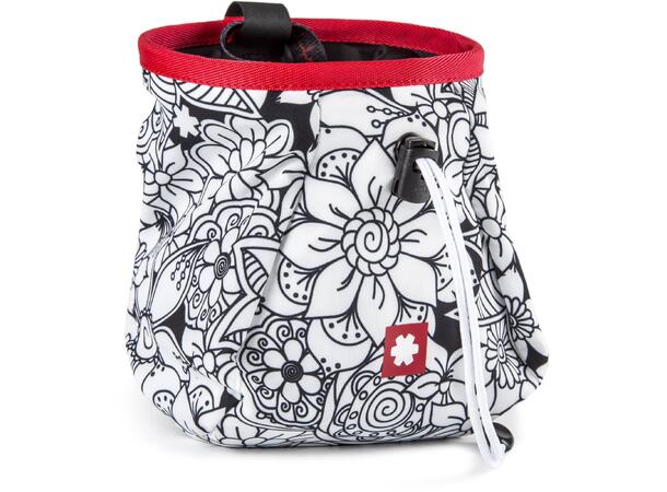 Ocun Lucky Chalk Bag flowers white