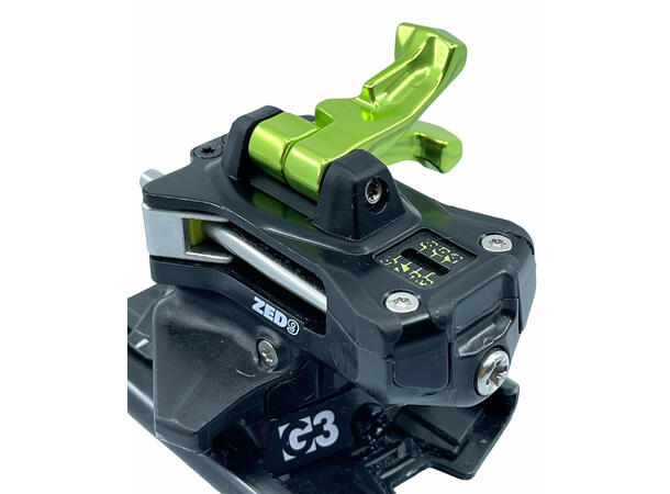 G3 ZED 9 uten stopper forovertrykk og 3-9 DIN