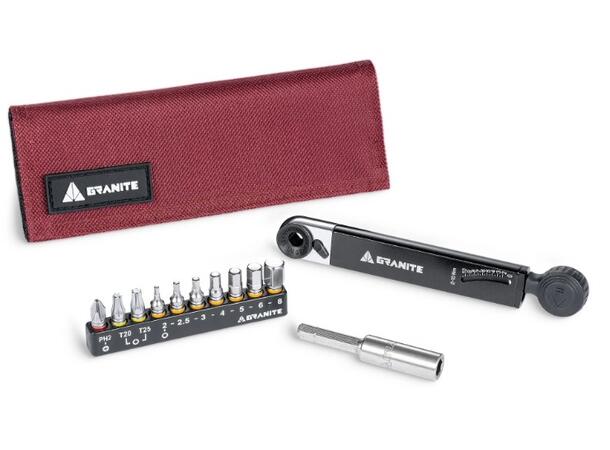 Granite Design ROCKnROLL TQ red mini momentnøkkel for sykkel 