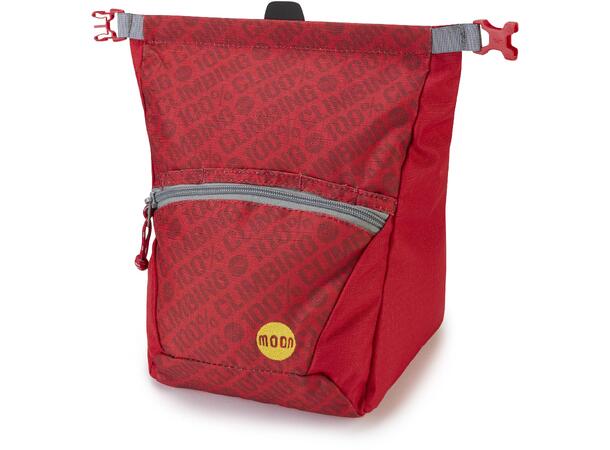 Moon Bouldering Chalk Bag 100% True Red