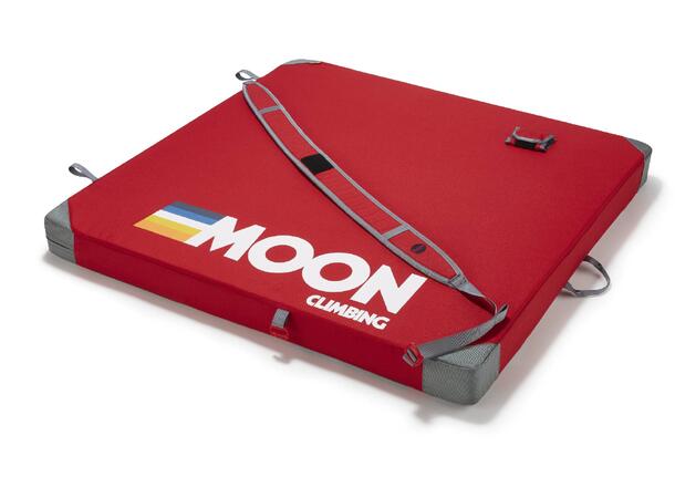 Moon Pluto Crash Pad Retro Stripe True Red