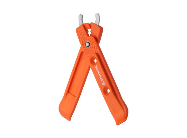 Granite Design Talon, orange solide dekkspaker med kjedelåstang 