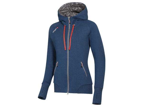 Ocun Hoodie Zipper Women blue opal XS 