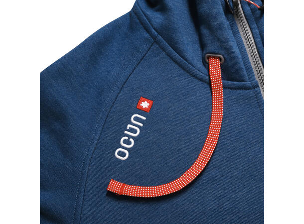 Ocun Hoodie Zipper Women blue opal XS 