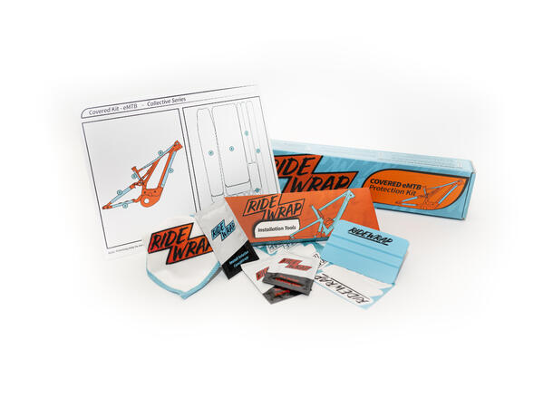 RideWrap covered protection -emtb matte gjenomsiktig