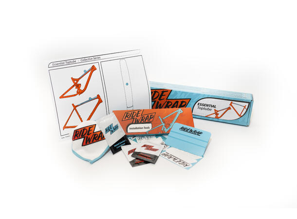 RideWrap essential protection -toptube matte gjenomsiktig