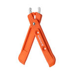 Granite Design Talon, orange solide dekkspaker med kjedelåstang 