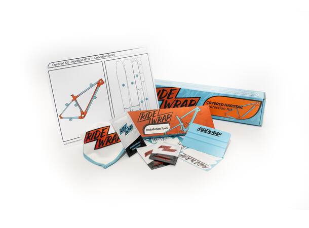 RideWrap covered protection -hardtail matte gjenomsiktig
