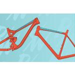 RideWrap essential protection -toptube gloss gjennomsiktig