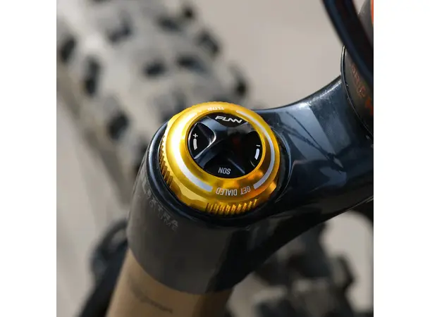 Funn NOS Air Fork Valve Cap pink Fox Racing Shox 