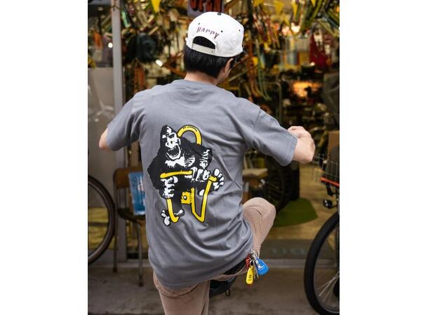 King Cage Short Sleeve T-Shirt charcoal small 