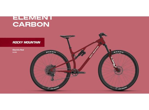 Rocky Mountain Element frameset 29" red S 