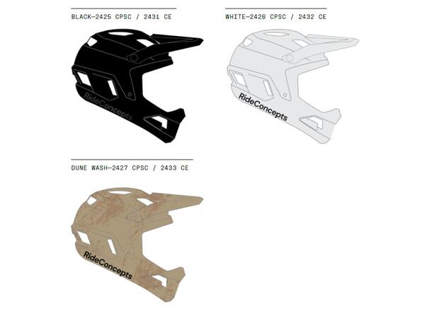 Ride Concepts Dissent FF black S 