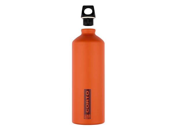 Corto Aluminium Bottle Narrrow Cap 1,0l terracotta 