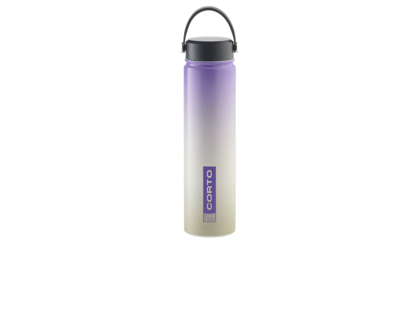 Corto Insulated Bottle with handel 0,75l violet 