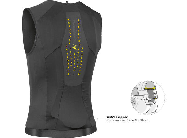 Komperdell Ultraflex Air M's black/yellow XS 