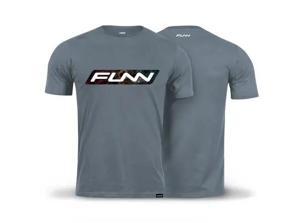 Funn Logo T-Shirt sky blue L 