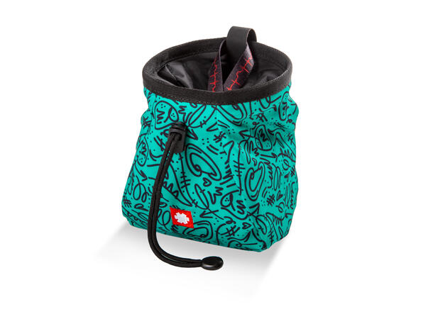 Ocun Lucky Chalk Bag gear handwrite mint 