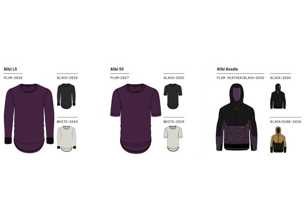 Ride Concepts Alibi  SS M's plum S 