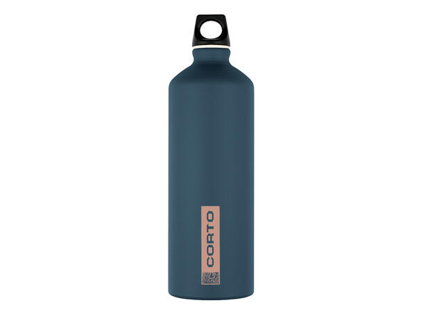 Corto Aluminium Bottle Narrrow Cap 1,0l teal 