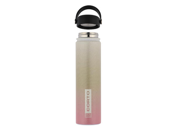 Corto Insulated Bottle with handel 0,75l rose 
