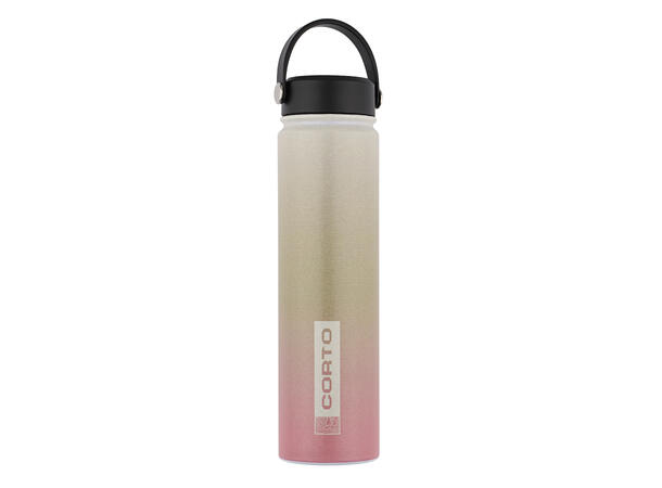 Corto Insulated Bottle with handel 0,75l rose 
