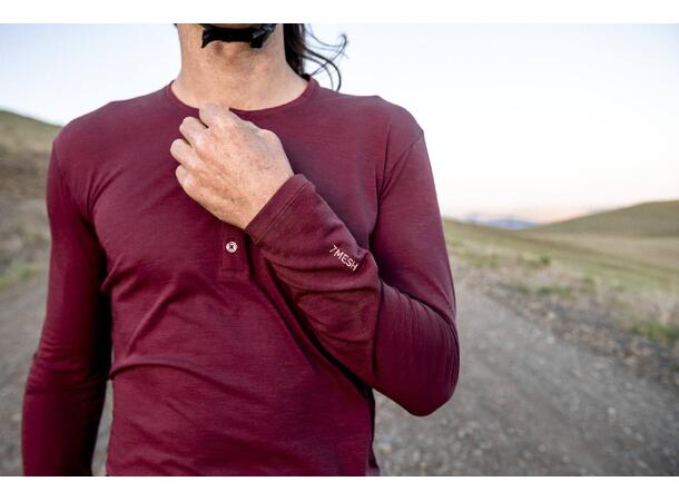 7mesh Desperado Merino Shirt LS M's deep sea XS 
