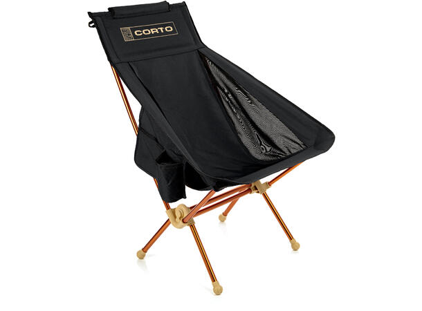 Corto Folding Chair XL black 