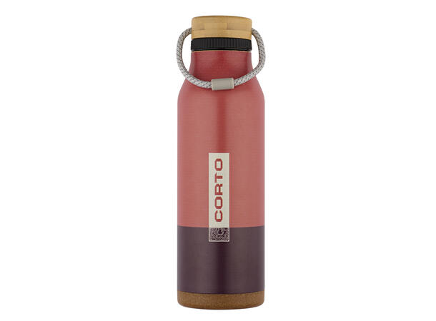 Corto Insulated Bamboo Bottle 0,7l terracotta 