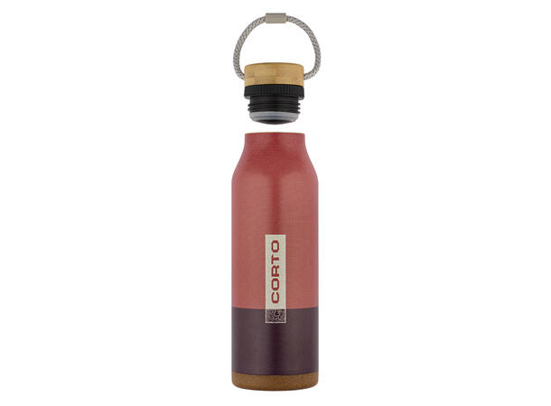 Corto Insulated Bamboo Bottle 0,7l terracotta 