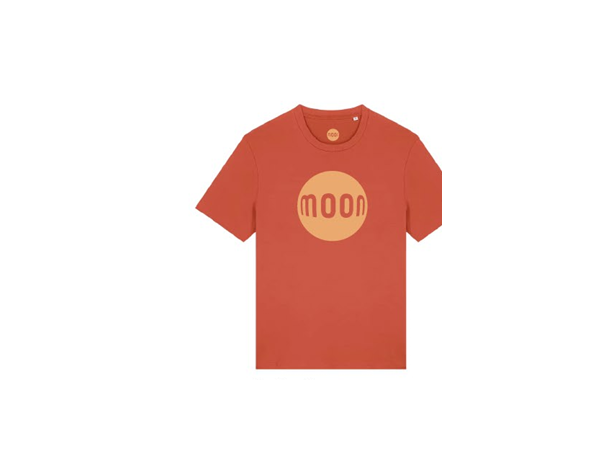 Moon Logo TS brown S 
