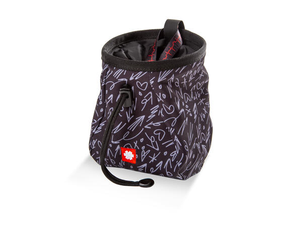 Ocun Lucky Chalk Bag arrows black 