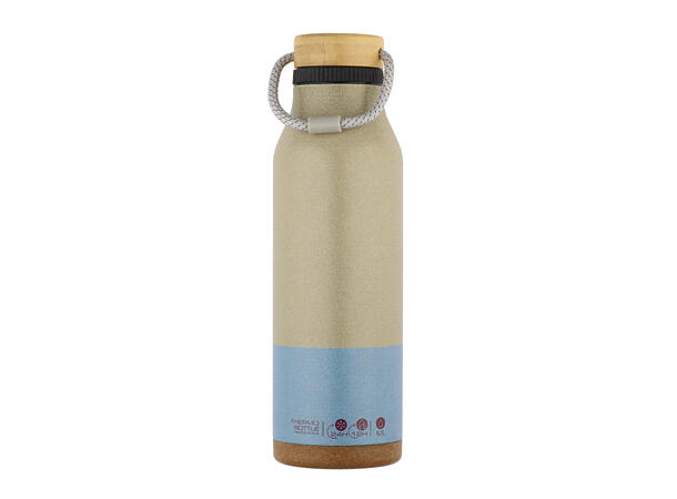 Corto Insulated Bamboo Bottle 0,7l clay 