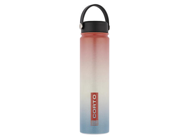 Corto Insulated Bottle with handel 0,75l terracotta 