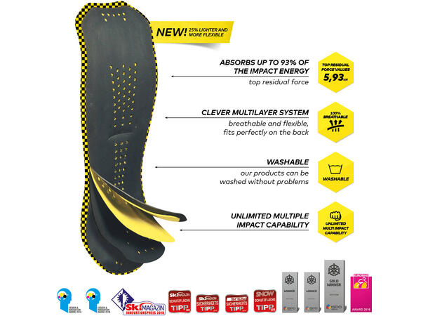 Komperdell Ultraflex Air W's black/magenta XS 
