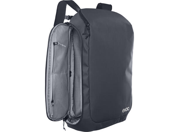 EVOC Athlete Backpack 30 carbon grey - black 