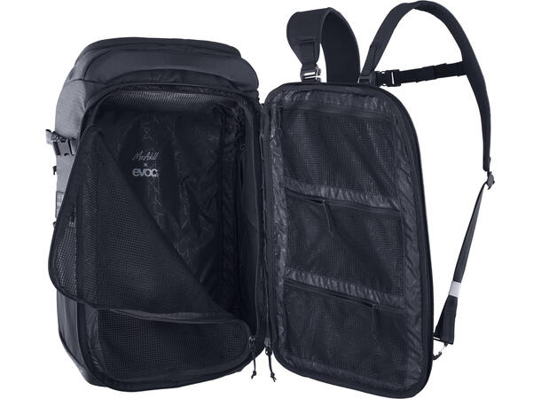 EVOC Athlete Backpack 30 carbon grey - black 