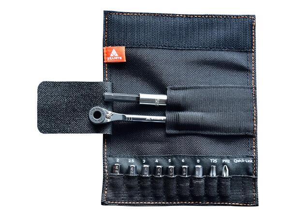 Granite Design ROCKnROLL green camo miniverktøy for sykkel 