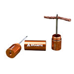 Granite Design Stash Tire Plug orange punkteringsverktøy som lagres i styret 