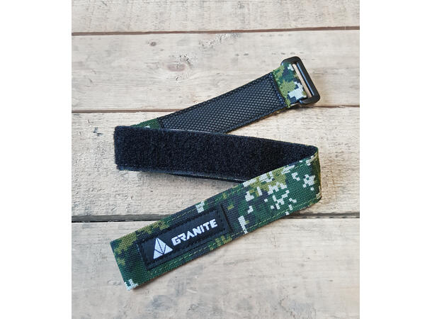 Granite Design Rockbands black stropp for å feste slange og verktøy 