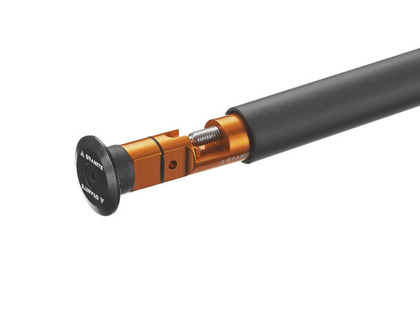 Granite Design Stash Chain Tool orange kjedekutter som lagres i styret 